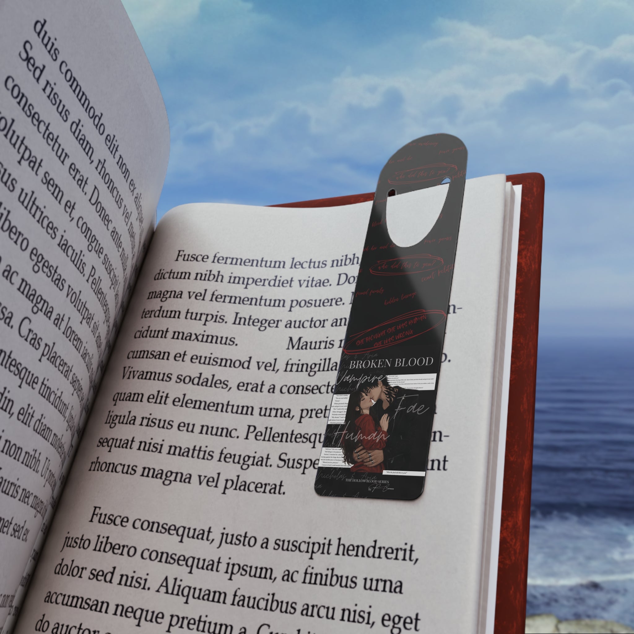 Broken Blood Bookmark