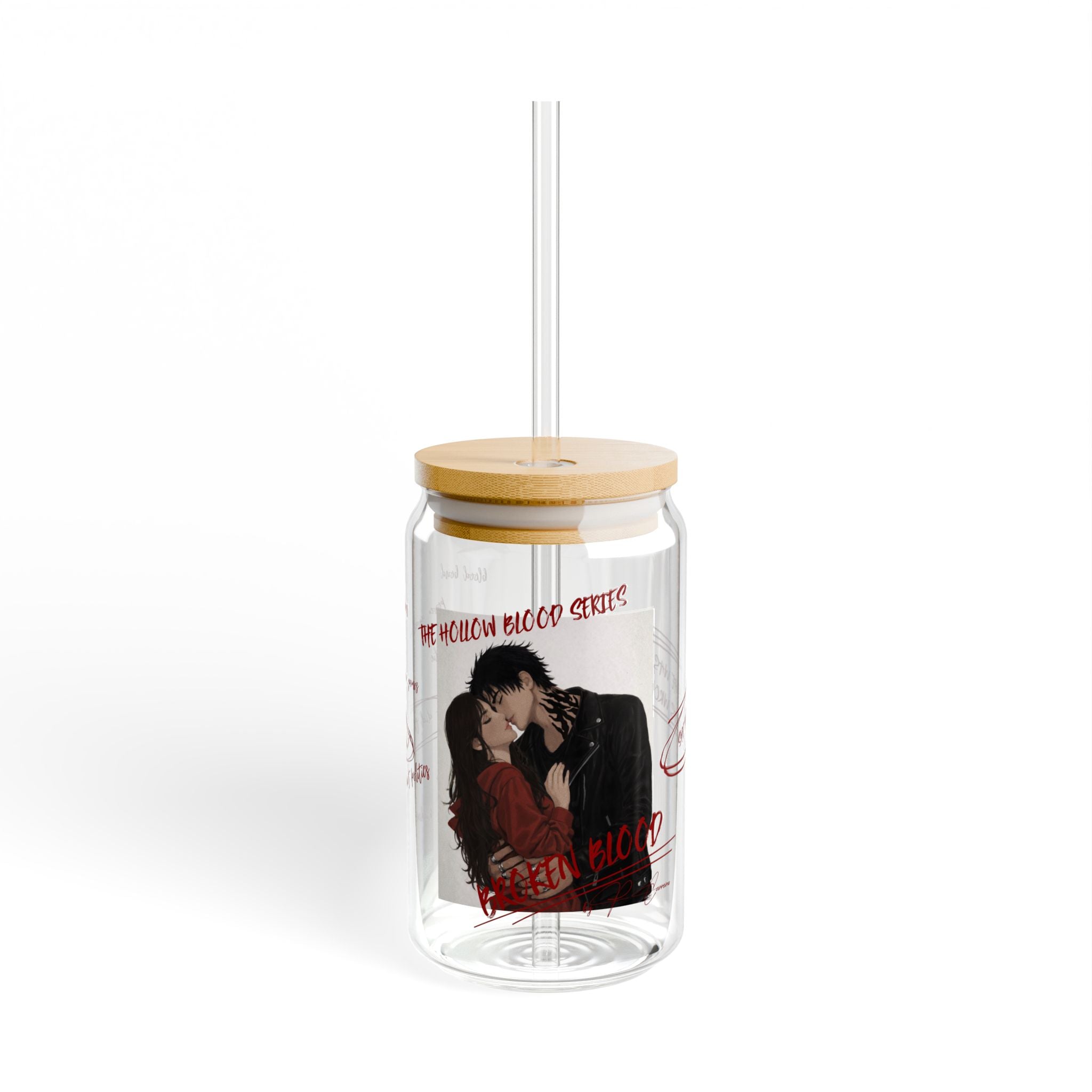 Broken Blood Sipper Glass
