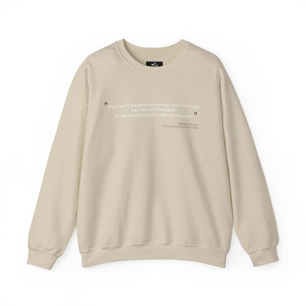 Wings Quote BB Sweatshirt