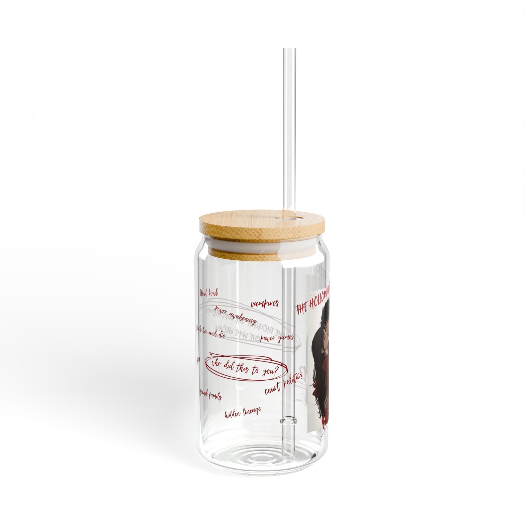 Broken Blood Sipper Glass