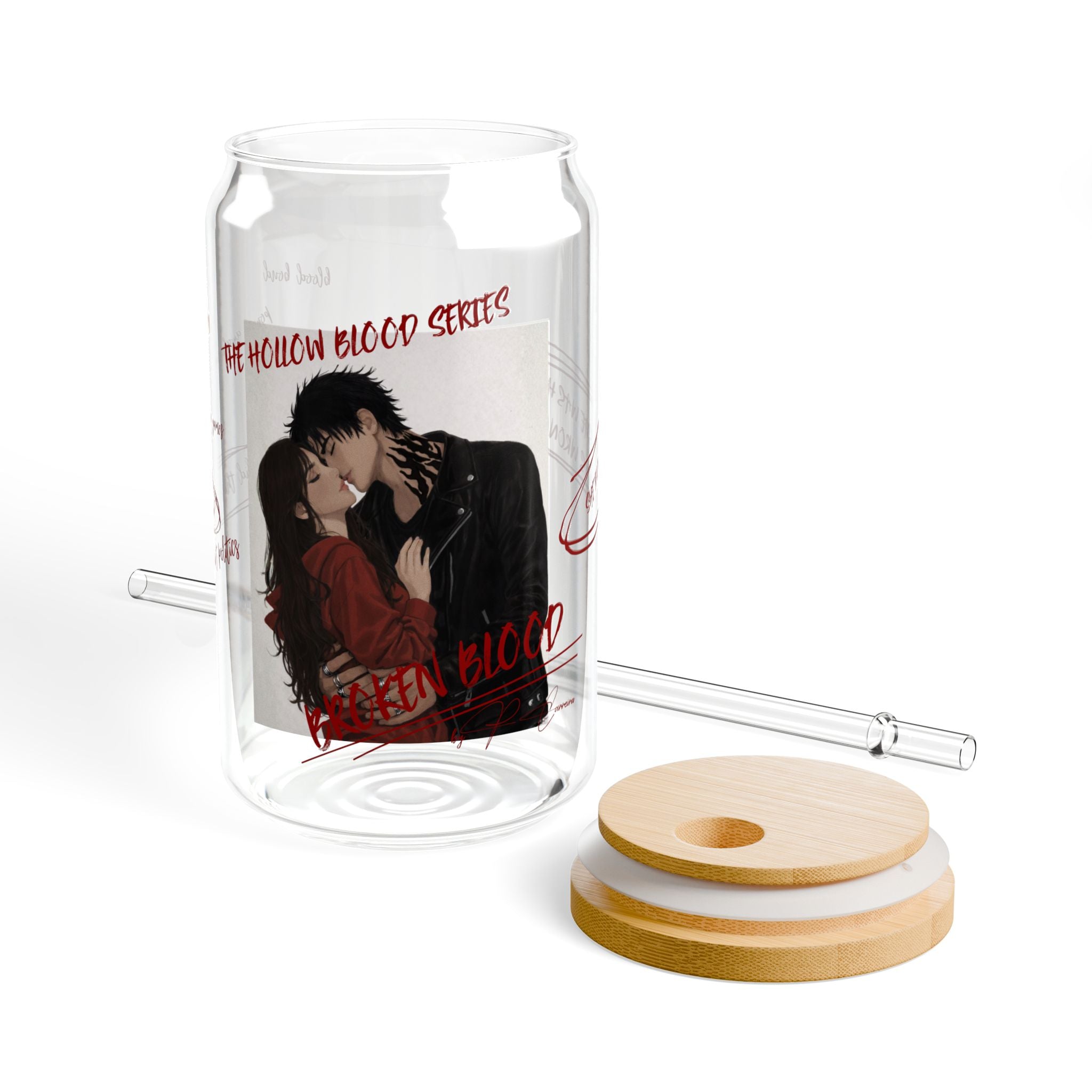 Broken Blood Sipper Glass