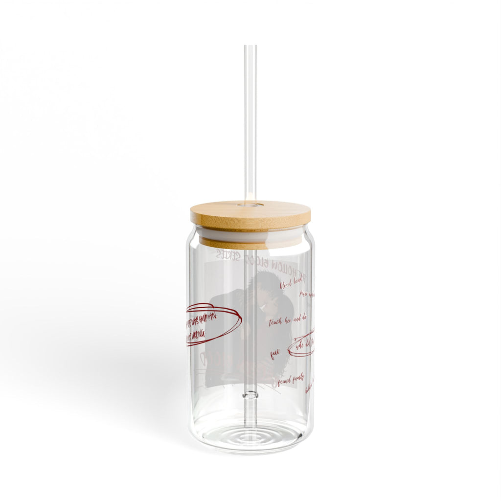 Broken Blood Sipper Glass